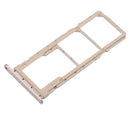 Bandeja para doble SIM para Xiaomi Redmi 7A (Dorado Mate)
