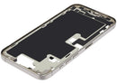 Tapa superior usada de iPhone 16 Pro Max Natural Titanium con small parts para reparación.