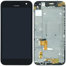 Pantalla LCD negra con marco para Huawei Ascend G7 (G7-L01, G7-L03, G7-L11), ideal para cambio de display.