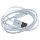 Cable LG micro USB blanco de 1m para carga y datos, repuesto para reparación.