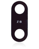 Lente de camara trasera (solo vidrio) con adhesivo para Huawei Y7 (2019)