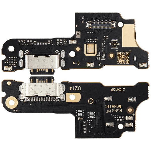 Reparación de puerto de carga con placa PCB para Xiaomi Redmi 14C en Guatemala.