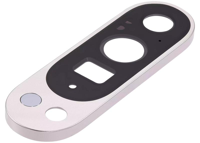Encuentra lente de cámara trasera con soporte para Google Pixel 9 Pro XL (Porcelain) en Guatemala, ideal para reparaciones y reemplazos.