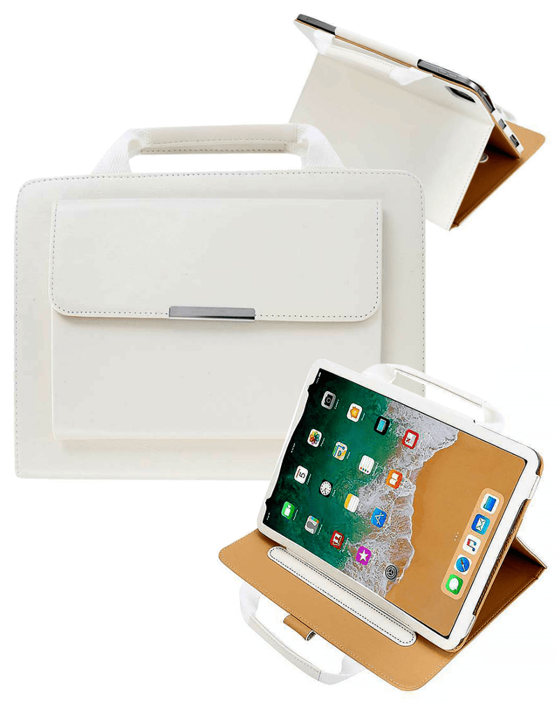 Funda protectora blanca estilo Smart Work Bag para iPad Pro 12.9 en Guatemala.