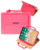 Protege tu iPad 10.2, Air 3 o Pro 10.5 con estilo en Guatemala con este estuche Smart Work Bag Style HOT PINK de SlowBack.