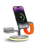 Encuentra el cargador inalámbrico 3 en 1 de Brookstone en Guatemala para comprar al mayorista SlowBack.