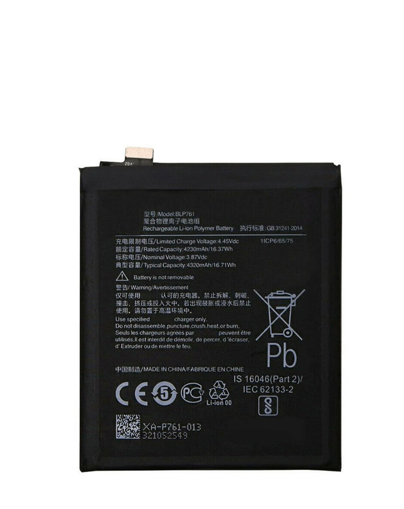 Encuentra la batería original BLP761 del OnePlus 8 en Guatemala con este mayorista de componentes y reparaciones para OnePlus.
