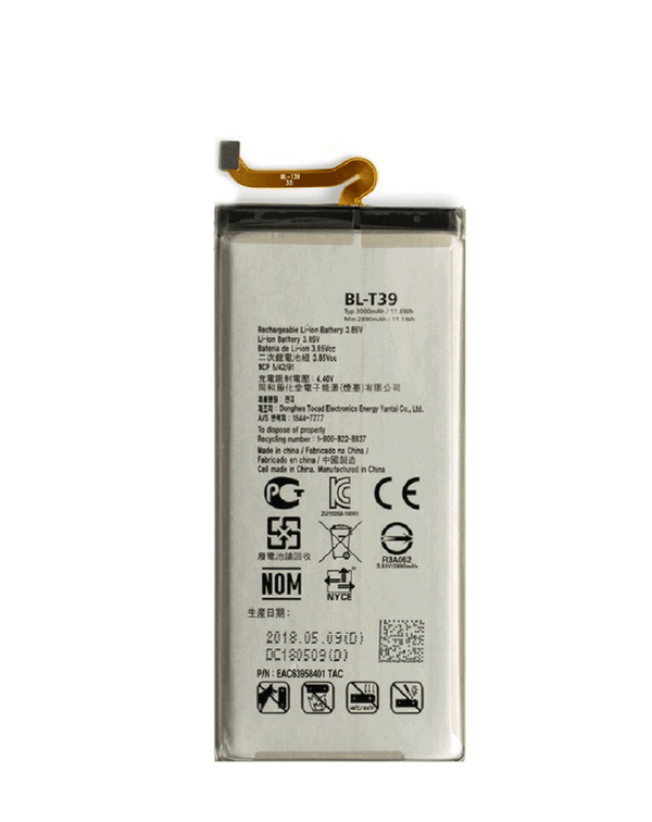 Repara la batería de tu LG G7, G7 One, Q7, Q7 Plus, Aristo 5, K31, K22, K22 Plus, K40 en Guatemala con la batería BL-T39.