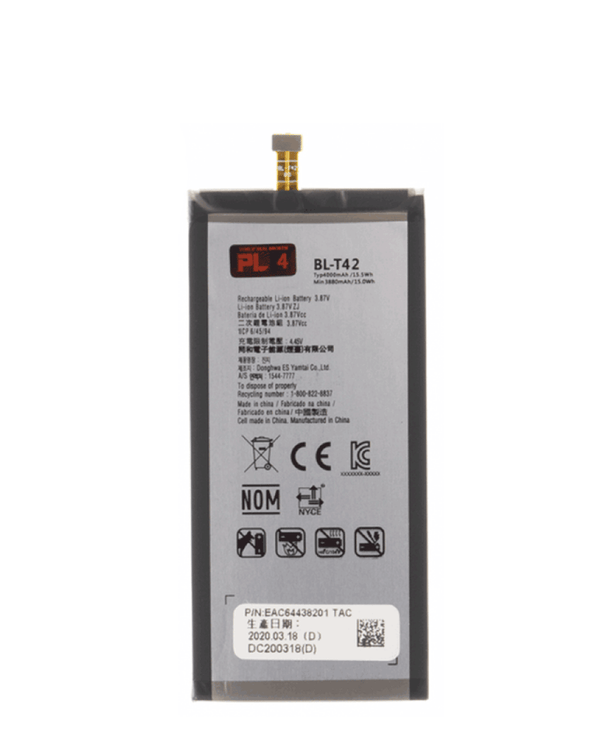 Encuentra la batería LG G8X ThinQ / V50 ThinQ 5G / V50S ThinQ 5G (BL-T42) en Guatemala para tu celular al mejor precio.
