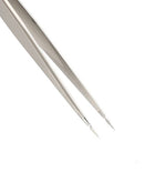 Pinzas de precisión Best Y15 Spear-Point, punta fina para microcomponentes, ideales en reparación de celulares y electrónica. Herramienta de taller BajoPPLCD.