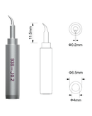 Compra la punta de soldador QianLi ToolPlus 936 Bumblebee de 0.2mm en Guatemala para tus reparaciones sin plomo.