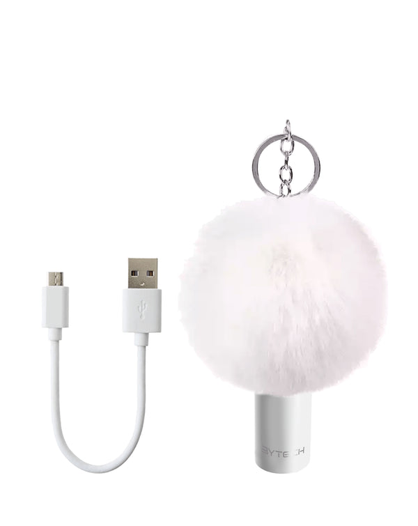 Encuentra la batería Bytech 2200mAh pom pom Plateado en Guatemala para obtener la mejor calidad y precio en power banks.