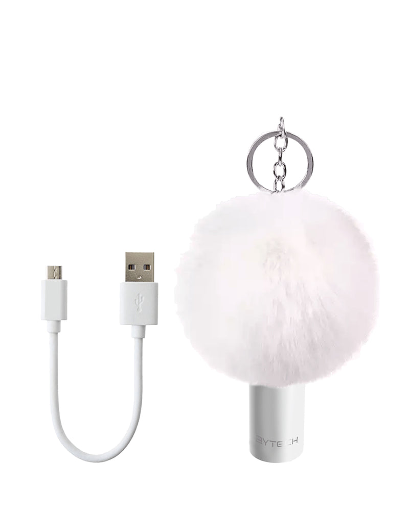 Encuentra la batería Bytech 2200mAh pom pom Plateado en Guatemala para obtener la mejor calidad y precio en power banks.