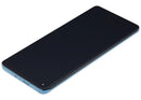 Pantalla OLED verde refurbished para Xiaomi Mi 11 Pro/Ultra, con marco, lista para reparación de display.