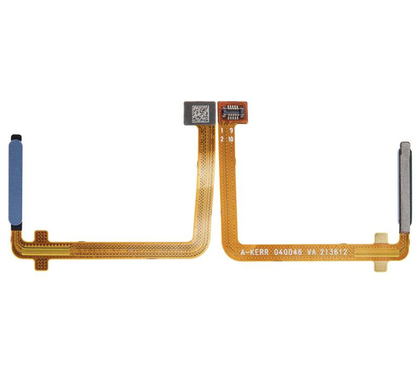 Lector de huella con cable flexible para Motorola Moto G71 5G (XT2169-1 / 2022) (Azul Artico)