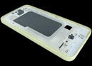 Chasis/mid-frame housing Lemon para Samsung Galaxy A35 5G (SM-A356), service pack original, pieza de repuesto.