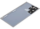 Tapa trasera de vidrio azul cielo para Samsung Galaxy S22 Ultra 5G con lente de cámara, repuesto aftermarket.