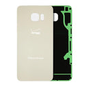 Tapa trasera original Samsung Galaxy S6 Edge Plus en Guatemala, disponible en color dorado para reparaciones y distribuidores mayoristas.