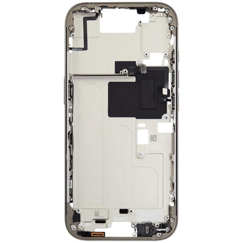 Encuentra el chasis central con botones para iPhone 16 Pro en Guatemala, en talleres especializados en reparaciones de iPhone.