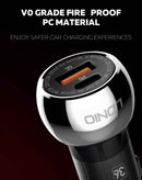 Encuentra en Guatemala el Cargador de auto dual USB A+C LDNIO C1 con USB C-C Cable (3ft) de 36W en SlowBack, tu mayorista de accesorios electrónicos.