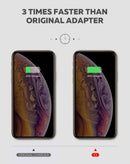 Encuentra el cargador de auto LDNIO C1 con USB dual A+C y cable USB C-L (3ft) (36W) en Guatemala, ideal para mayoristas de accesorios electrónicos.
