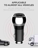 Encuentra en Guatemala el Cargador de auto dual USB A+C LDNIO C1 con USB C-C Cable (3ft) de 36W en SlowBack, tu mayorista de accesorios electrónicos.