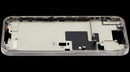 Chasis medio iPhone 16 Pro Max Natural Titanium usado, con pequeñas partes para reparación.