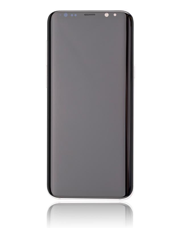 Reparación de pantalla OLED para Samsung Galaxy S8 Plus en Guatemala, mayorista en pantallas con marco en Arctic Silver.
