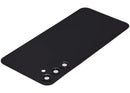 Tapa trasera negra para Samsung Galaxy A24 4G (A245) con orificio para cámara, repuesto Aftermarket Plus.