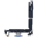 Puerto de carga con cable flex y board original iPhone 16 Plus (Ultramarine)