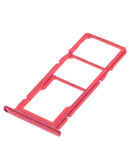 Bandeja para doble SIM Samsung Galaxy A11 (A115 / 2020) Roja