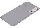 Tapa trasera de vidrio lila para Samsung Galaxy A35 5G con lente de cámara, repuesto para reparación.