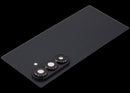 Tapa trasera Jet Black para Samsung Galaxy Z Fold 7 5G (F966) con lente de cámara, repuesto de reparación.