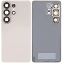 Tapa trasera Pink Gold con lente de cámara para Samsung Galaxy S26 Ultra, repuesto de glass back.