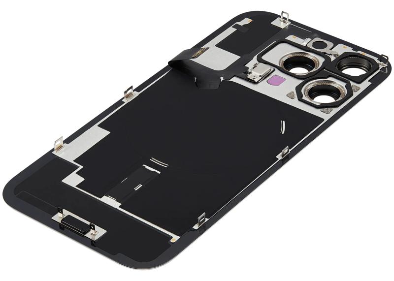 Compra la tapa trasera con placa de acero y carga NFC inalámbrico para iPhone 16 Pro en Guatemala.