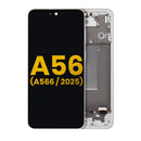 Pantalla OLED con marco Samsung Galaxy A56 5G (A566 / 2025) (Gris claro) USADA