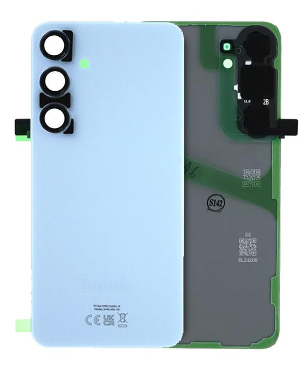 Tapa trasera con lente de camara para Samsung Galaxy S24 Plus 5G (Azul Zafiro)