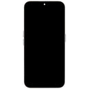 Pantalla OLED blanca refurbished para Nothing Phone (2a) con marco, ideal para reparación de display roto.
