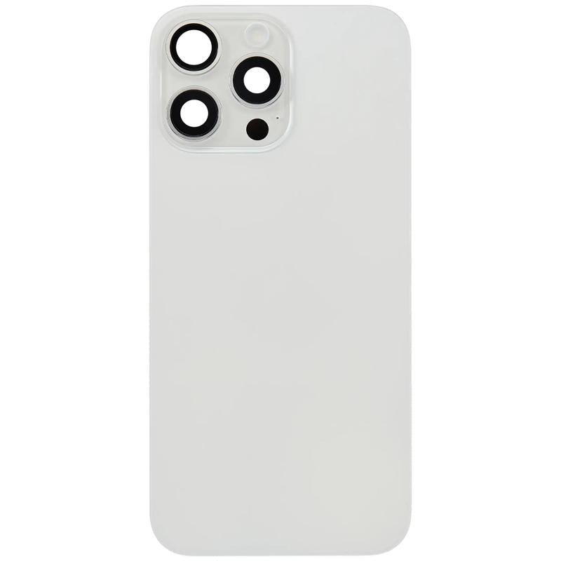 Reparación de tapa trasera con placa de acero para iPhone 16 Pro Max en Guatemala.