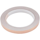 Rollo de papel de cobre adhesivo de 1.0 cm x 20 m para reparaciones y conductividad.
