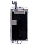 Pantalla completa blanca iPhone 6S Plus (A1634, A1687, A1699) con cámara frontal, sensor y altavoz para reparación.