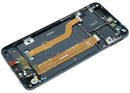Pantalla LCD original Honor 8 (2016) negra con marco, ideal para reparación de display FRD-L09.