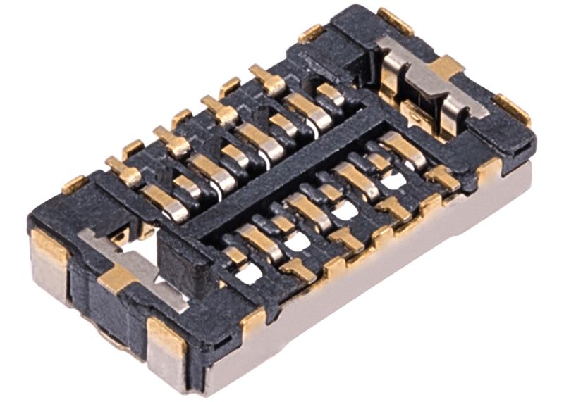 Reparación de antena de ondas milimétricas con conector FPC de 8 pines para iPhone 13 en Guatemala.