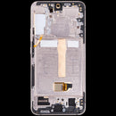Pantalla hard OLED con frame para Samsung Galaxy S22 Plus 5G, color rosa dorado/violeta, repuesto de display 120Hz.