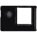 Repuesto blanco de flash light y power flex bracket con micrófono para iPhone 16e, pieza de reparación.