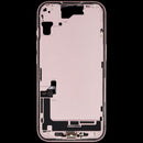 Carcasa media con puerto de carga flex y piezas pequenas iPhone 15 (US Version) (Pink)