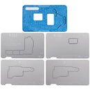 Plataforma reballing TR XZZ para iPhone X a 17 Pro Max, herramienta BGA para reparación de placa.
