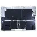 Tapa superior plateada original MacBook Pro 16" (2026) A3428/A3429 con teclado ANSI US para reparación.