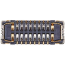 Encuentra el conector de flexión de cámara para MacBook Air 13 modelo M2 (A2681 / Mid 2022) con 16 pines en Guatemala para reparaciones y componentes Apple.