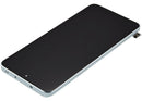 Pantalla refurbished Xiaomi 13T Pro Meadow Green con marco, lista para reparación, display LCD.